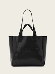 AllSaints Black Izzy Leather Tote Bag - Image 1 of 5