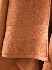 Orange Egyptian Cotton Towel - Image 2 of 3