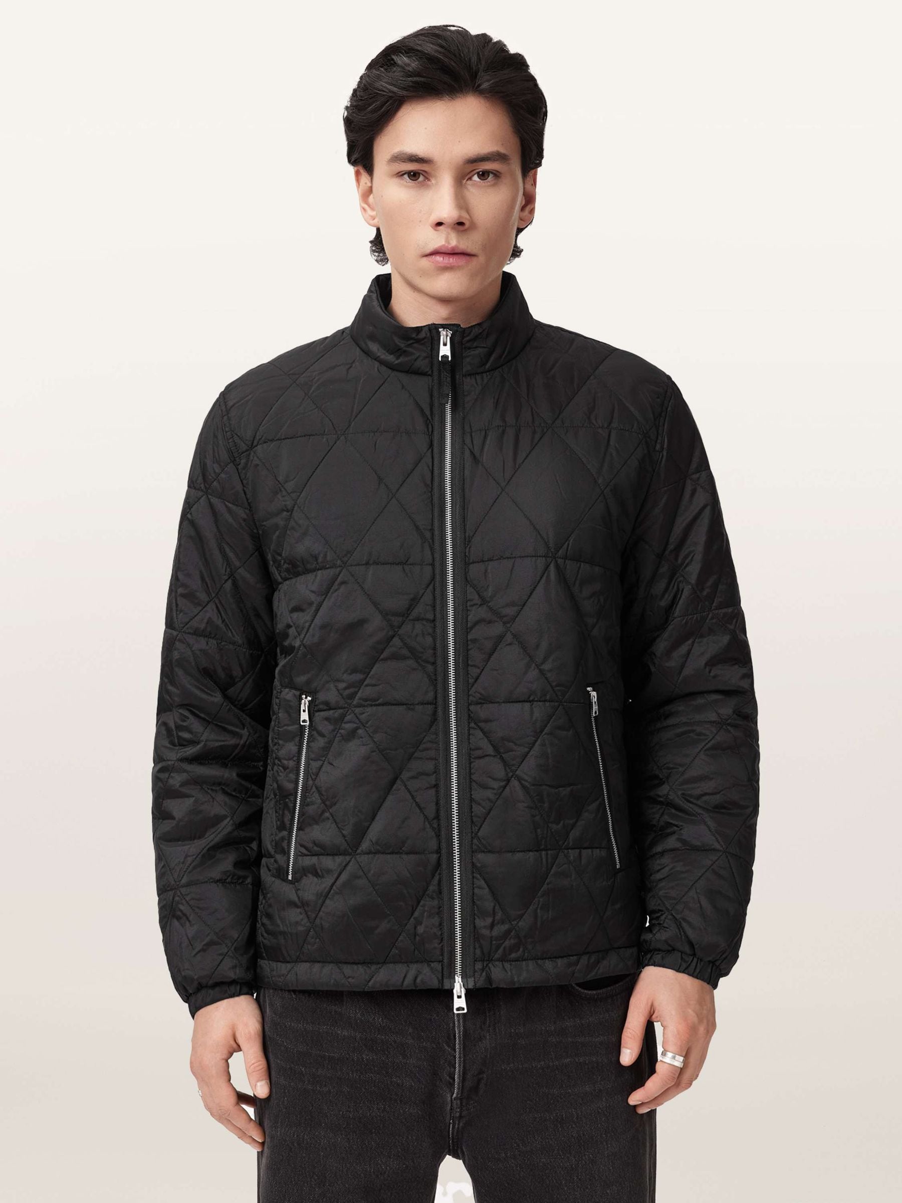 Buy AllSaints Black Tribex Matte Jacket from Next USA