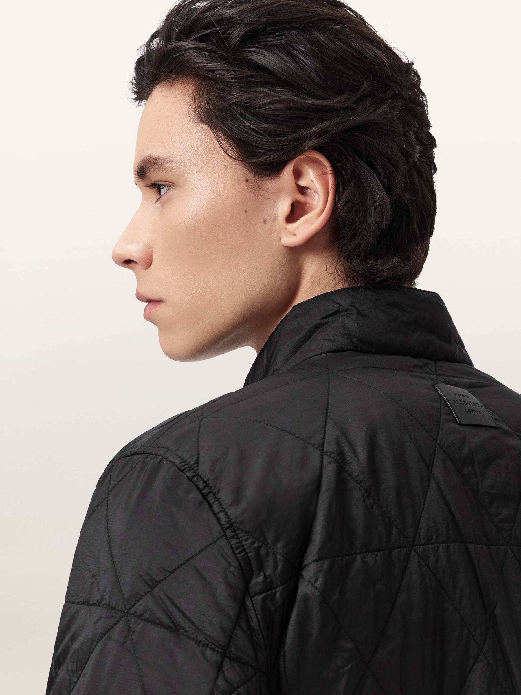 Buy AllSaints Black Tribex Matte Jacket from Next USA