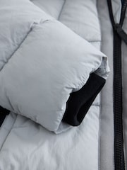 Light Grey Utility Padded Coat (3-16yrs) - Image 12 of 12