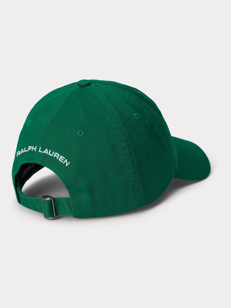 Polo Ralph Lauren Green Polo Sport Twill Cap - Image 2 of 5 Polo Ralph Lauren Green Polo Sport Twill Cap - Image 2 of 5