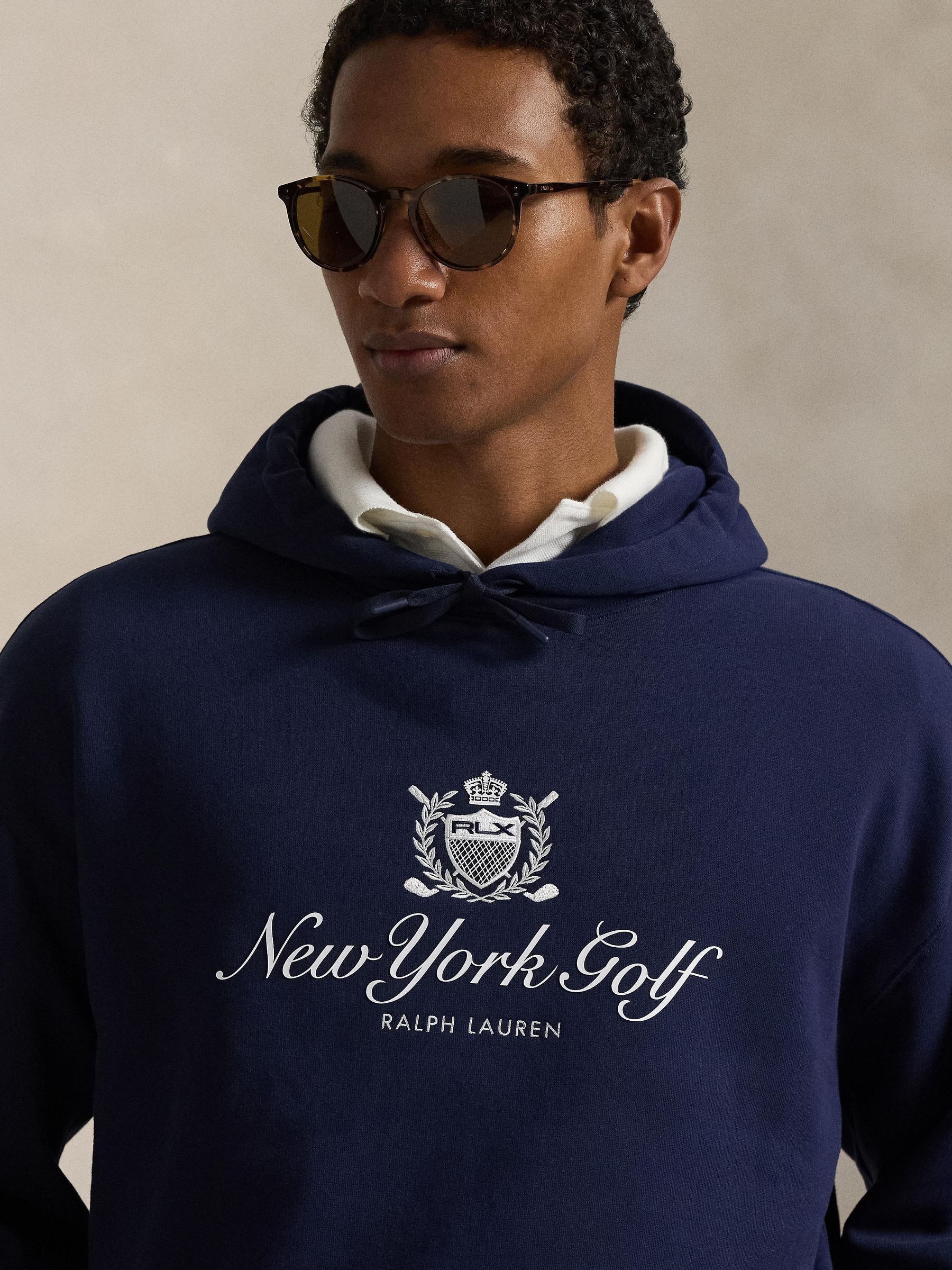 Buy Polo Ralph Lauren Blue RLX New York Golf Hoodie from Next USA