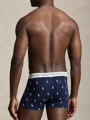 Polo Ralph Lauren Green Stretch Cotton Boxers 3 Pack - Image 3 of 7