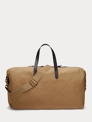 Polo Ralph Lauren Leather Trim Canvas Duffel Bag - Imaginea 4 din 6