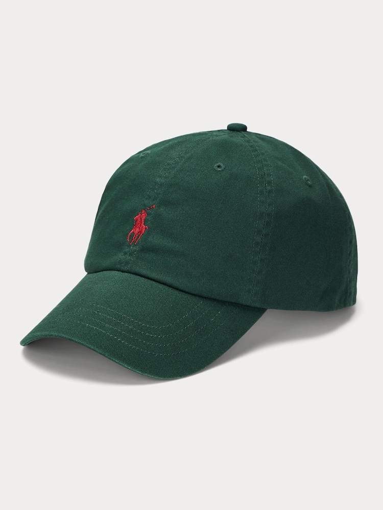Polo Ralph Lauren Green Classic Cap - Image 1 of 4