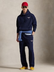 Polo Ralph Lauren Blue Polo Sport Overhead Hoodie - Image 2 of 5