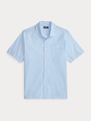 Polo Ralph Lauren Blue Striped Poplin Pyjama Shirt - Image 4 of 4