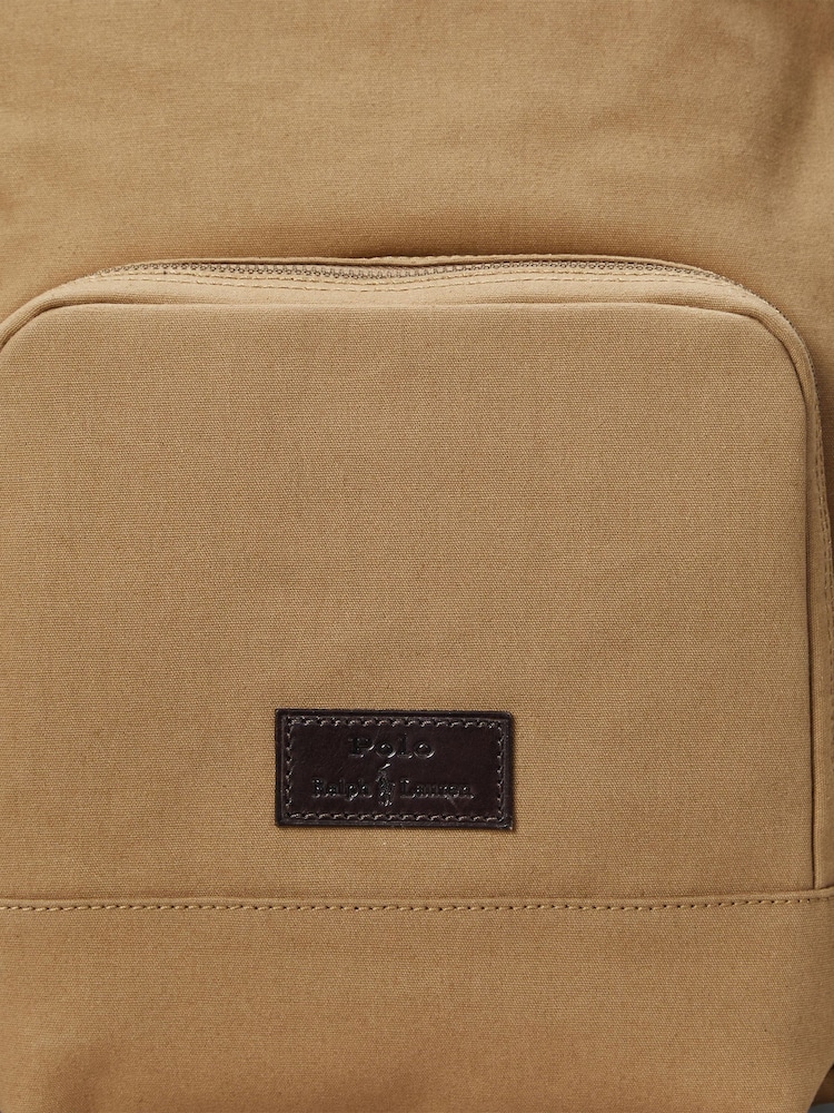 Парусиновый рюкзак с кожаной отделкой Polo Ralph Lauren - Изображение 5 5