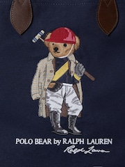Большие парусиновые Totes с отделкой из кожи Polo Ralph Lauren Bear - Изображение 5 5