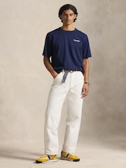 Polo Ralph Lauren Blue Polo Sport Back Print T-Shirt - Image 2 of 5