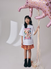 Orange Sequin Skirt (3-16yrs) - Image 2 of 10