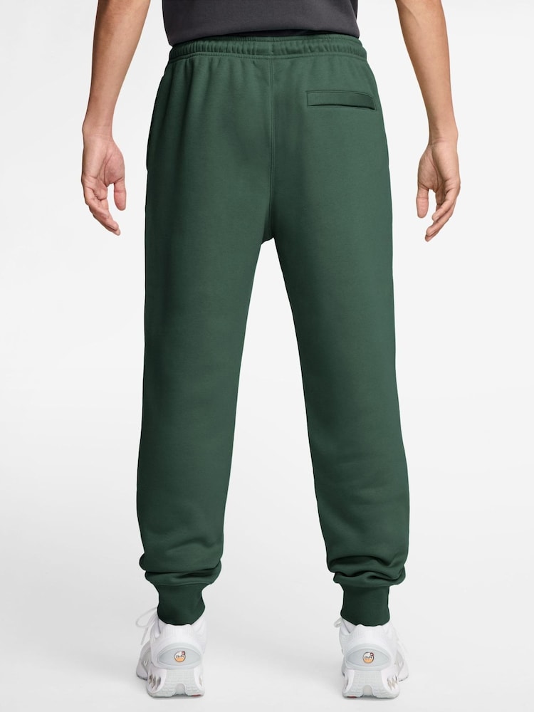 Nike Fir Green Club Fleece Cuffed Joggers - Image 2 of 3 Nike Fir Green Club Fleece Cuffed Joggers - Image 2 of 3