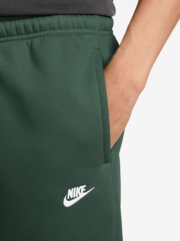 Nike Fir Green Club Fleece Cuffed Joggers - Image 3 of 3 Nike Fir Green Club Fleece Cuffed Joggers - Image 3 of 3