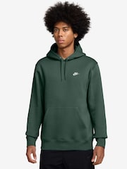 Nike Fir Green Club Pull Over Hoodie - Image 1 of 3
