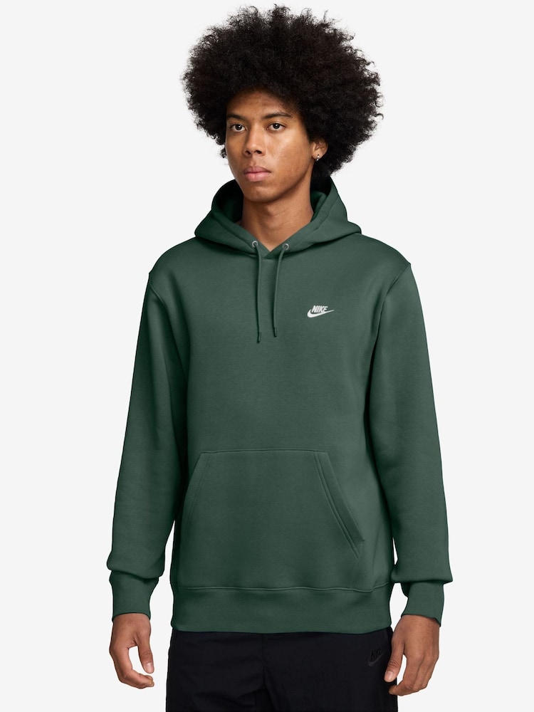 Nike Fir Green Club Pull Over Hoodie - Image 1 of 3