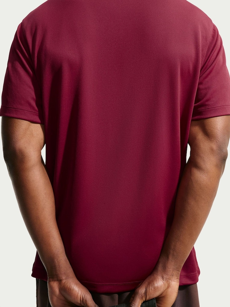 Nike Red Court Dri-FIT Tennis Polo Shirt - Image 4 of 4 Nike Red Court Dri-FIT Tennis Polo Shirt - Image 4 of 4