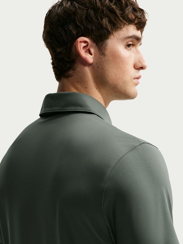 Nike Green Dri-FIT Good Solid Golf Polo Shirt - Image 5 of 5