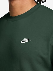 Nike Fir Green Club Crew Neck Sweatshirt - Image 3 of 3