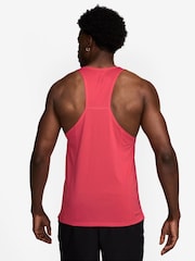 Nike Red Fast Dri-FIT Running Singlet Vest - Image 2 of 4