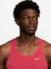 Nike Red Fast Dri-FIT Running Singlet Vest - Image 3 of 4