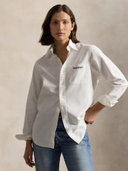 Weiß - Polo Ralph Lauren Polo Sport Klassisches Oxford-Hemd - Bild 1 von 7