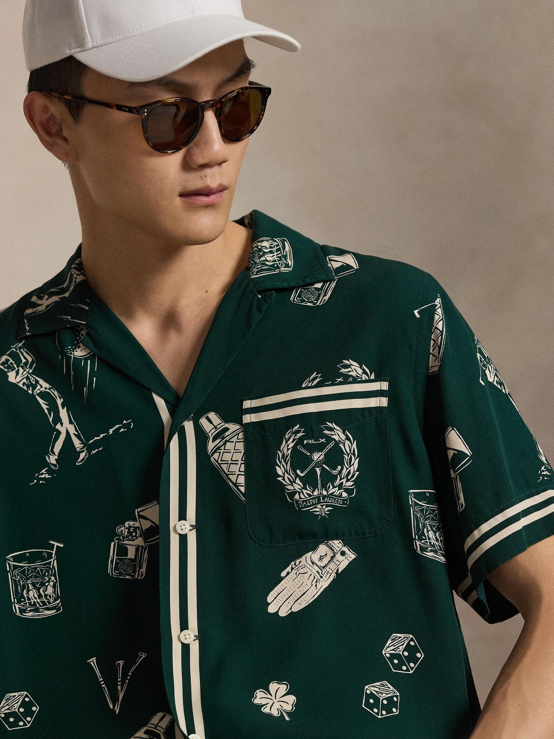 Buy Polo Ralph Lauren Green RLX Golf Short-Sleeve Performance Polo