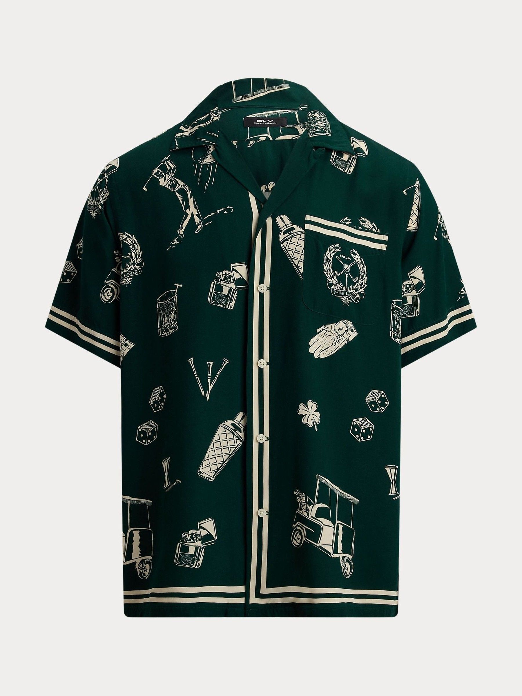 Buy Polo Ralph Lauren Green RLX Golf Short-Sleeve Performance Polo
