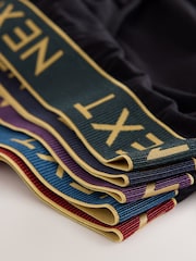Black Rich Colour Waistband 5 Pack Cotton Rich Briefs - Image 10 of 10