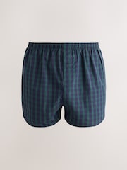 Rich Colour Check - Lot de 4 - Boxers en coton tissé - Image 5 sur 8