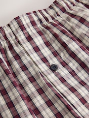 Rich Colour Check - Lot de 4 - Boxers en coton tissé - Image 7 sur 8