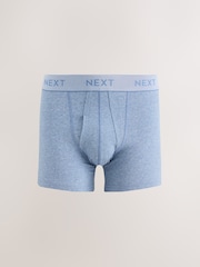 Pastel Marls 5 Pack A Front Cotton Rich Boxers - Image 6 of 9