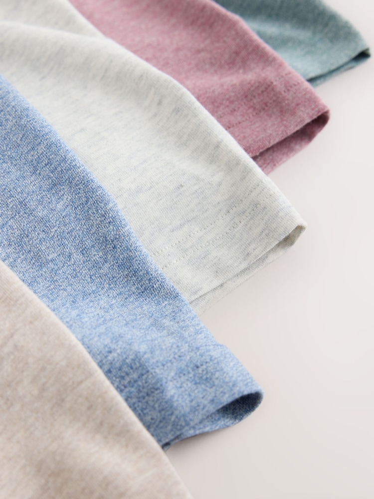 Pastel Marls 5 Pack A Front Cotton Rich Boxers - Image 9 of 9 Pastel Marls 5 Pack A Front Cotton Rich Boxers - Image 9 of 9