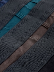 Dark Rich 5 Pack A Front Cotton Rich Boxers - Image 10 of 10