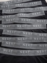 Black Sports Longer Length Trunks 10 Pack - Image 5 of 6