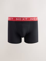 Black Bright Marl Waistbands Trunk Boxers 5 Pack - Image 2 of 9