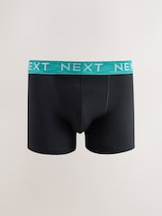 Black Bright Marl Waistbands Trunk Boxers 5 Pack - Image 3 of 9