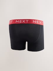 Black Bright Marl Waistbands Trunk Boxers 5 Pack - Image 4 of 9