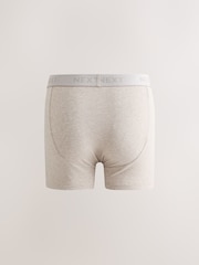 Neutral 5 Pack Cotton Rich Trunk Boxers - Image 3 of 6