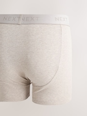 Neutral 5 Pack Cotton Rich Trunk Boxers - Image 4 of 6