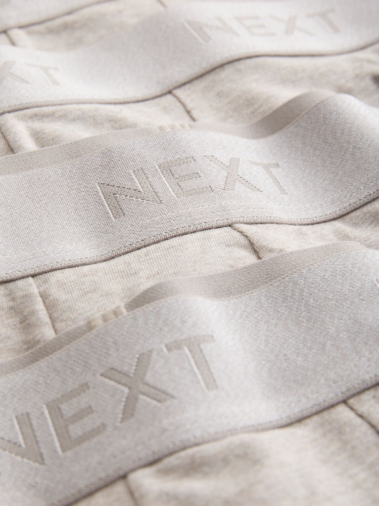 Neutral 5 Pack Cotton Rich Trunk Boxers - Image 6 of 6