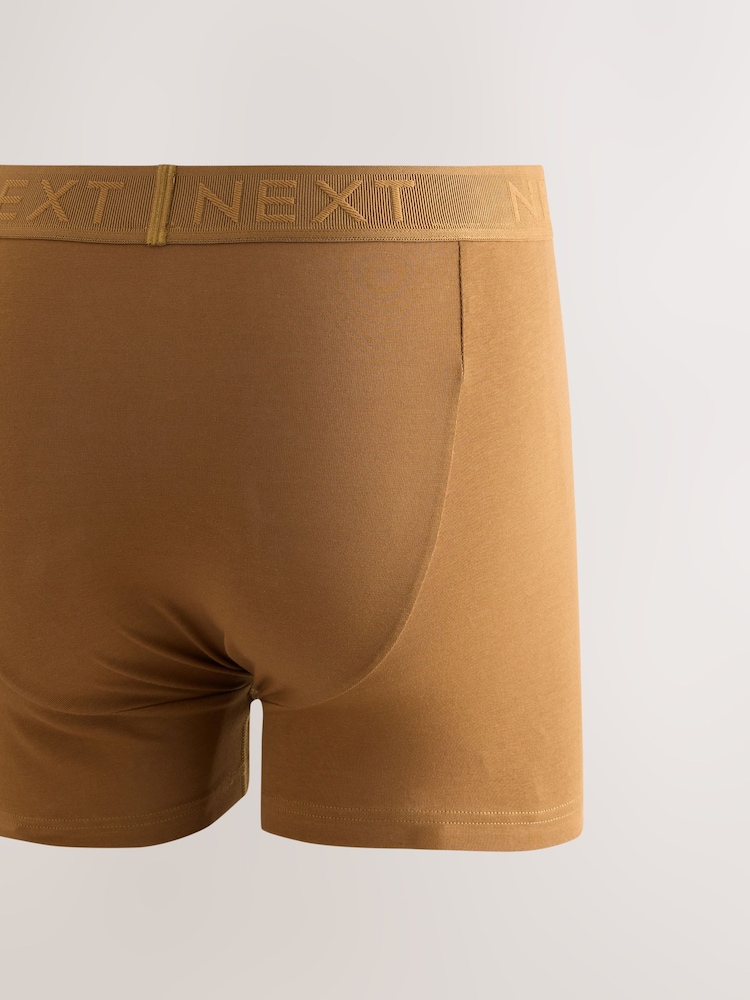 Green/Blue 5 Pack Cotton Rich Trunk Boxers - Image 10 of 10 Green/Blue 5 Pack Cotton Rich Trunk Boxers - Image 10 of 10