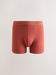 Green/Blue 5 Pack Cotton Rich Trunk Boxers - Image 3 of 10