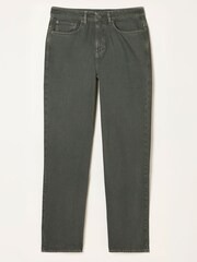 FatFace Dark Green Relaxed Straight Fit Jeans - Image 6 of 6