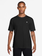 Noir - Nike Dri-FIT Loose Golf T-Shirt - Image 1 sur 3