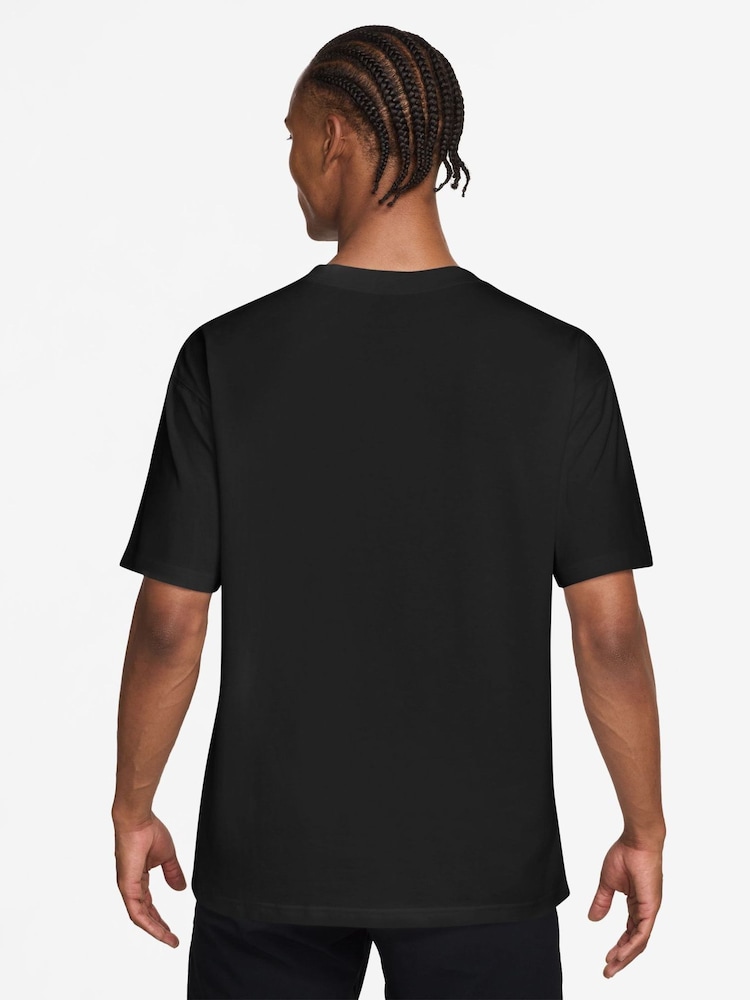 Noir - Nike Dri-FIT Loose Golf T-Shirt - Image 2 sur 3