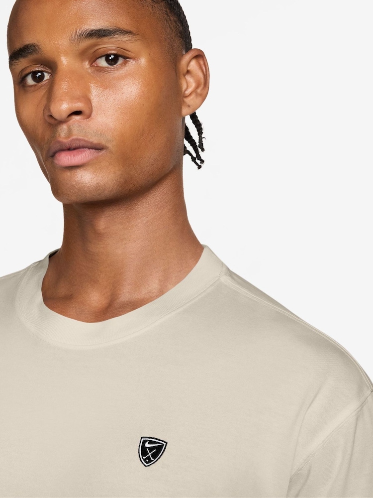 Blanc - Nike Dri-FIT Loose Golf T-Shirt - Image 3 sur 3