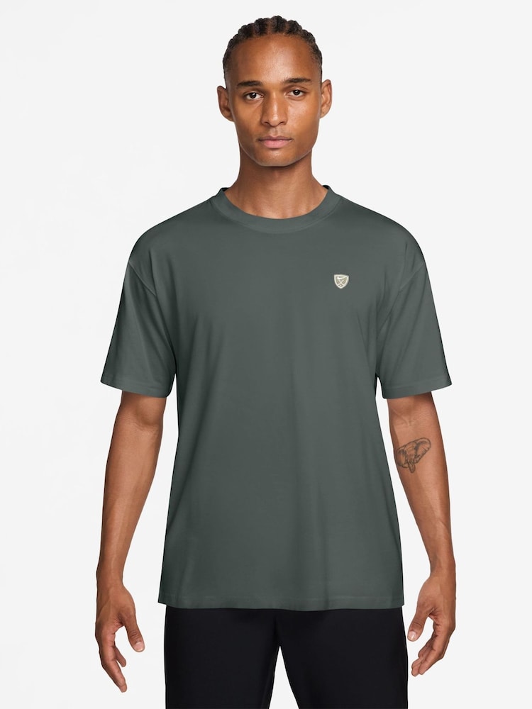 Vert - Nike Dri-FIT Loose Golf T-Shirt - Image 1 sur 3