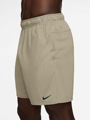 Nike Brown Dri-FIT Flex 7 Inch Totality Training Shorts - Image 3 of 4