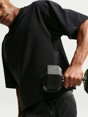 Svart - Nike Dri-FIT kortermet trenings-T-skjorte - Bilde 4 av 5